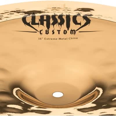 Meinl Classics Custom China 16", CC16EMCH-B, Extreme Metal - China Cymbal image 3