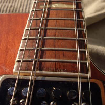 Immagine Gretsch ROUNDUP 6130 1955 - Orange "G" brand & All Western features Cactus & Cowboy Leather bound body - 16