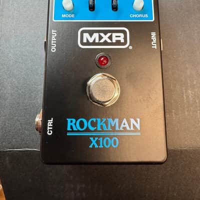 MXR MX100 Rockman X100 Analog Tone Processor 2025 - Present - Black / Blue image 1