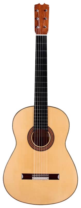 Felipe Conde Crespo Blanca w/Pegs 2018 Flamenco Guitar Spruce/Cypress image 1