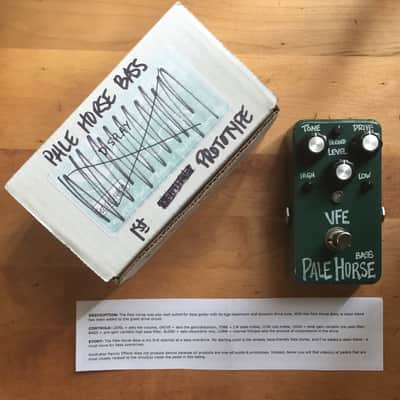 VFE Pale Horse Bass Preamp 2015 - Green Gloss image 2