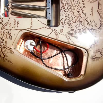 Game of Thrones Map - Kramer Guitar - Custom Restoration image 15
