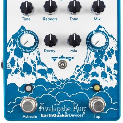 Earthquaker Devices Avalanche Run Stereo Delay & Reverb with Tap Tempo V2 image 2