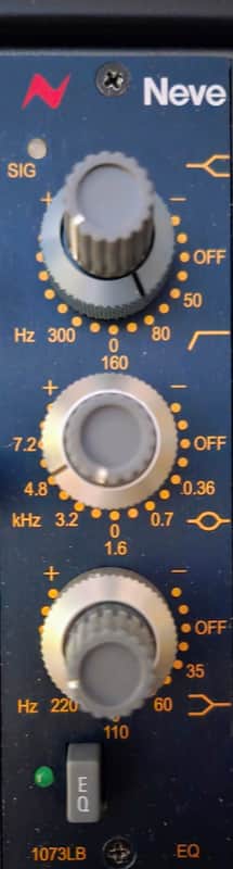 AMS Neve 1073LBEQ 500 Series Equalizer Module 2010s - Blue image 1