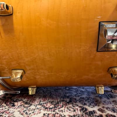 20" x 16" Yamaha Maple Custom MBD1020 Bassdrum Vintage Natural image 20