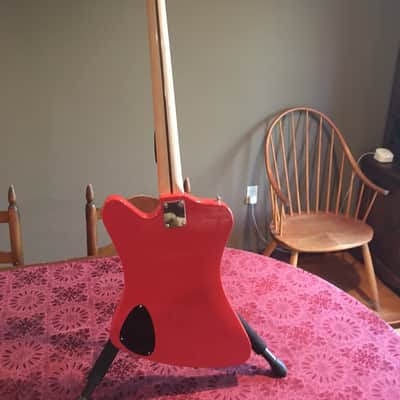 Cataldo JAEbird bass Fenderbird 2015 - fiesta red image 6