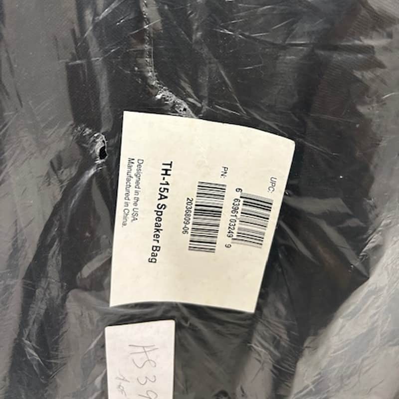 2010s Mackie Carry Bag for Thump-15 Thump15 A/BST Black