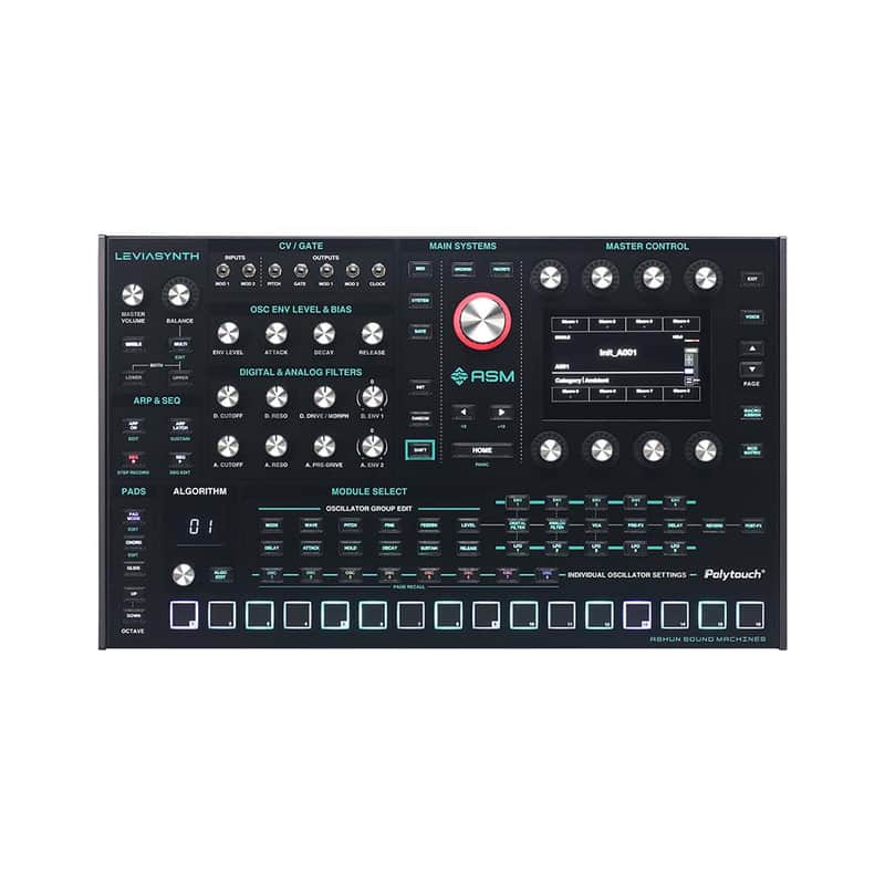 ASM Leviasynth 16-voice Algorithmic Desktop Synthesizer image 1