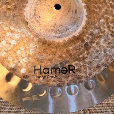 ULTRA DARK Very Low Istanbul Mehmet DUAL FLANGE CRASH 16” 962 g Hamer PERFECT image 4