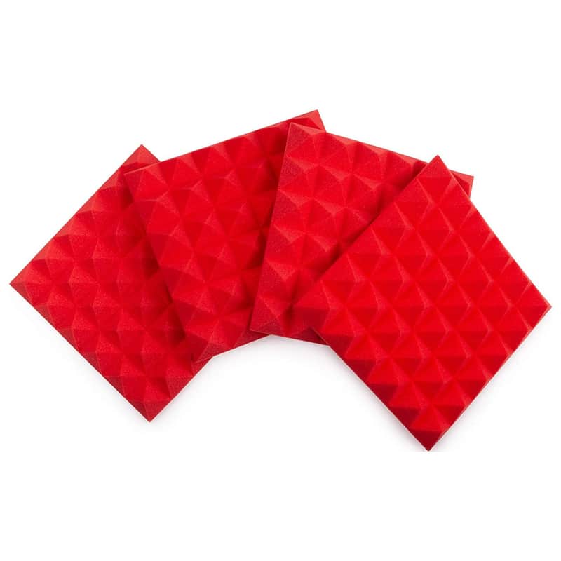 Gator GFW-ACPNL1212P-4PK Pyramid Acoustic Panels (4-Pack) image 1