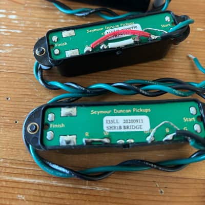 Seymour Duncan Strat Rail Pickup Set – Cool Rails / Vintage Rails / Hot Rails guitar pickups image 3
