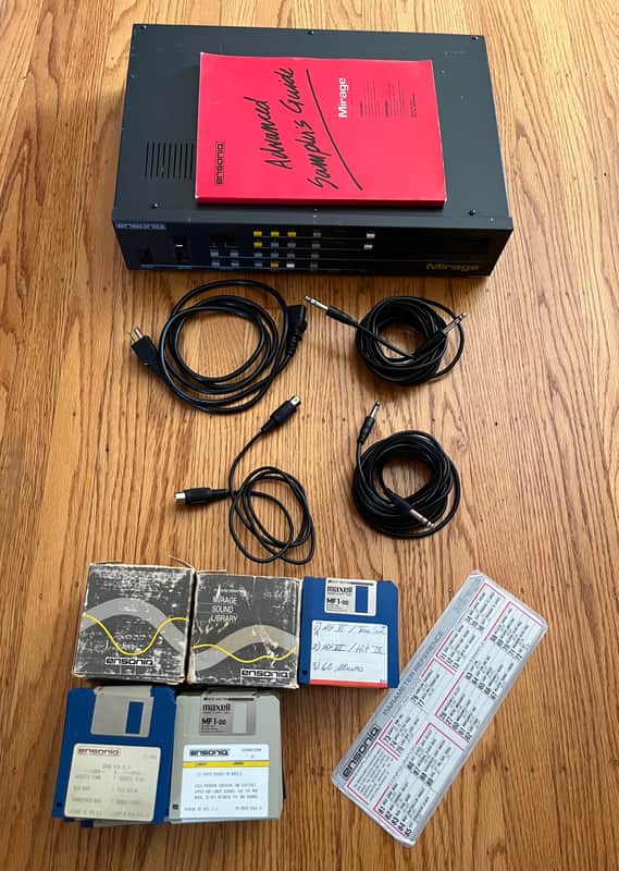 Ensoniq Mirage DMS-8 Retro 8-Bit Digital Sampling Rackmount Synthesizer. image 1