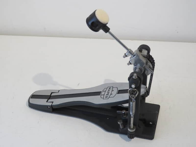 Mapex P410 Single Bass Drum Pedal - Reversible Beater - Chain Drive image 1