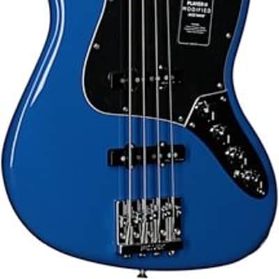 Fender Player II Modified Active Jazz Electric Bass, Maple Fingerboard, Electric Blue TGF33 image 5