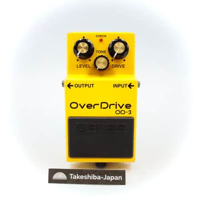 Boss OD-3 Overdrive Guitar Effect Pedal