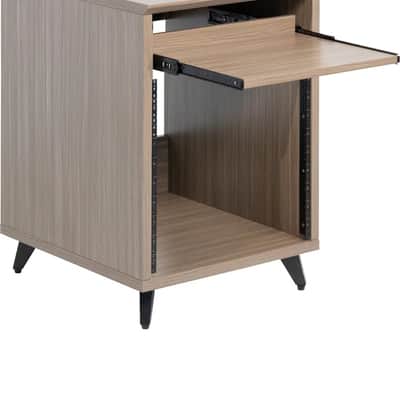 GATOR FRAMEWORKS GFW-ELITEDESKRK-GRY Bureau studio - Meuble rack studio 10U gris image 3