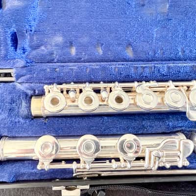 Gemeinhardt 3SHB/Model V Intermediate Flute - Custom Silver SY51 Head, Open Hole, B Foot - Fresh Service, Ready To Play! image 3