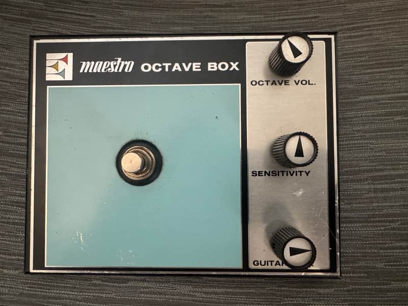 Maestro Octave Box 1971 - Blue / Black image 1
