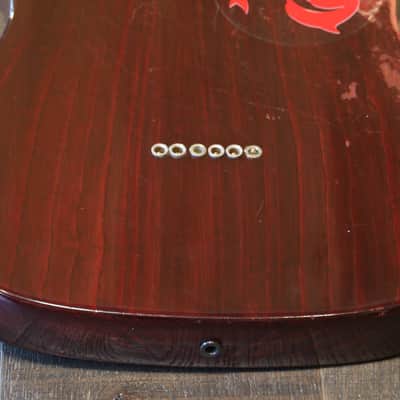 Vintage! 1978 Fender Telecaster Electric Guitar Wine Red + OHSC image 16