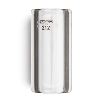 Dunlop 212 Heavy Glass Slide Small Diameter Short Length image 3