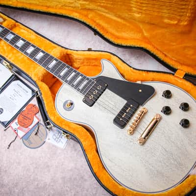 GIBSON USA Custom Shop Historic '54 Dealer Select Les Paul Custom VOS "TV White + Ebony" (2026) image 1