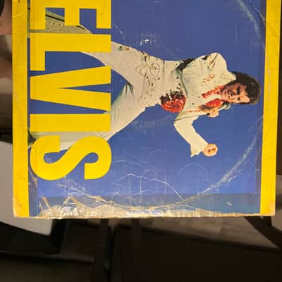 Elvis Presley Elvis (blue and yellow) Vintage Album Vintage Album 1900’s image 1
