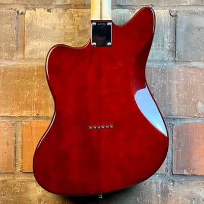 Tone Bakery Jazzbird T with Warmoth Neck and Telecaster/Firebird Pickups - Cherry Sunburst Bild 4