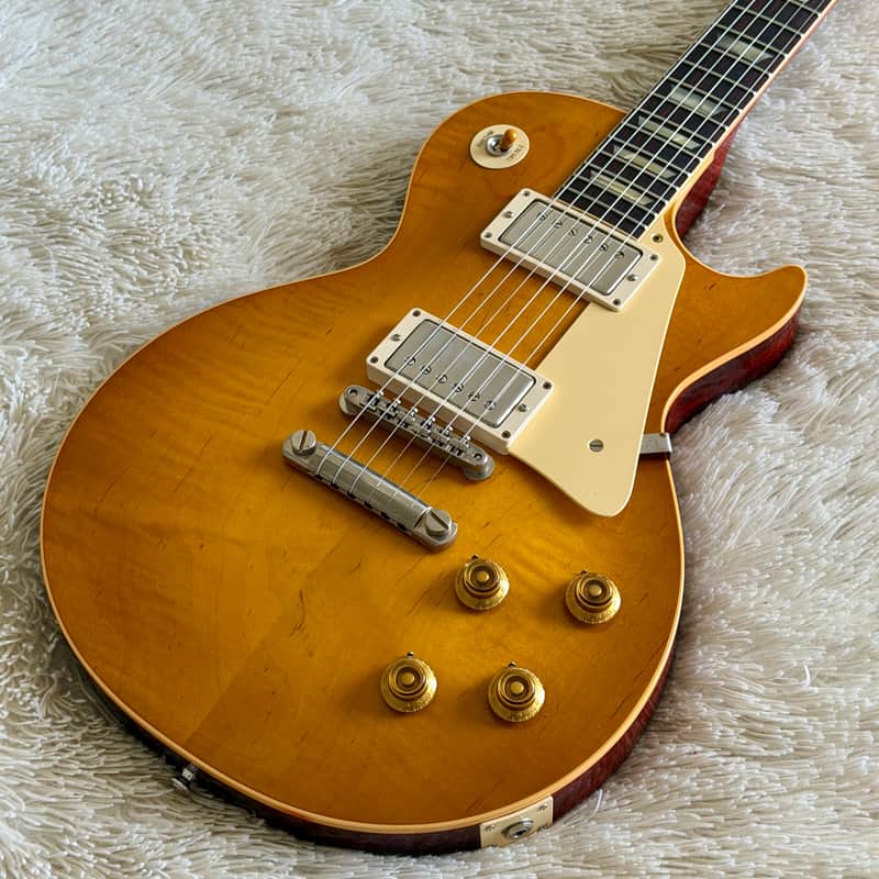 Gibson Custom Shop '58 Les Paul Standard Reissue Lemon Burst Electric Guitar