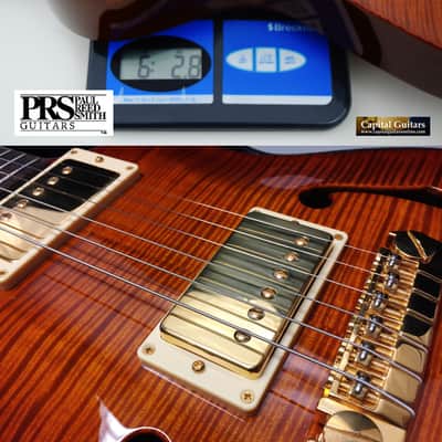 Paul Reed Smith Singlecut Hollowbody I with Artist Package & Piezo, 2008 Violin Amber Near Mint! image 16