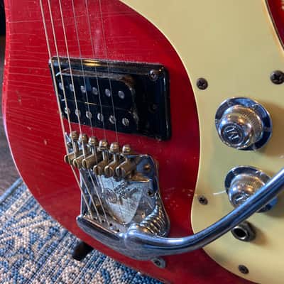 Mosrite Ventures Mark V 1966 - Red image 16