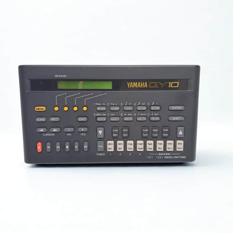 Yamaha QY10 Sequencer 1990 - Black image 1
