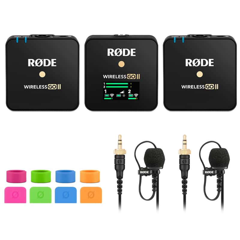 Rode Wireless GO II Dual Digital Wireless Microphone System with