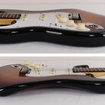 2016 Fender American Elite Stratocaster Left-Handed Lefty Sunburst with Case image 4