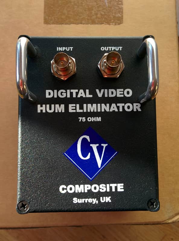 ClearView 1 Channel CCTV Digital Video Hum Eliminator/Ground Isolation Transformer Metal case image 1