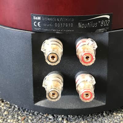 B&W Nautilus 802 British Speakers Bowers & Wilkins N802 image 11