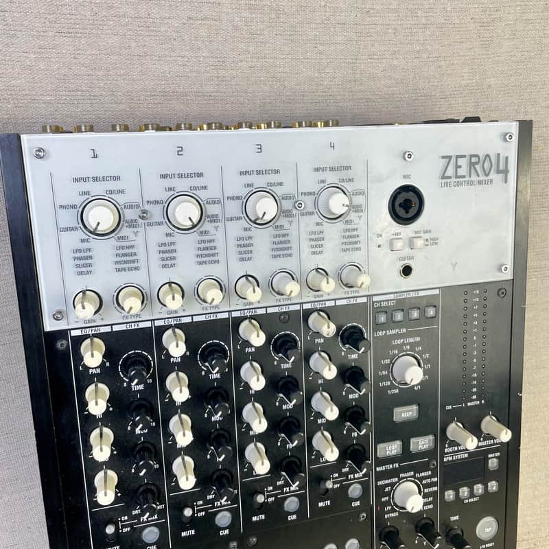 Korg Zero4 Four Channel Digital DJ Mixer FireWire Effects Zero 4