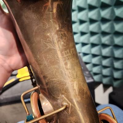 1921 "Selmer" Buescher True Tone Tenor Saxophone image 3