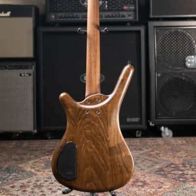 Warwick Pro Series Corvette Standard Electric Bass - Antique Tobacco Transparent Satin with Gig Bag image 9