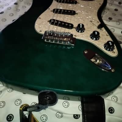 Hamer Daytona Strat 1996 Emerald Green Made In USA Single Coil Bild 2