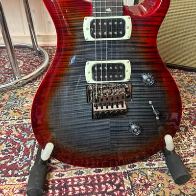 PRS SE Custom 24 Floyd 2026 - Charcoal Cherry Burst image 2