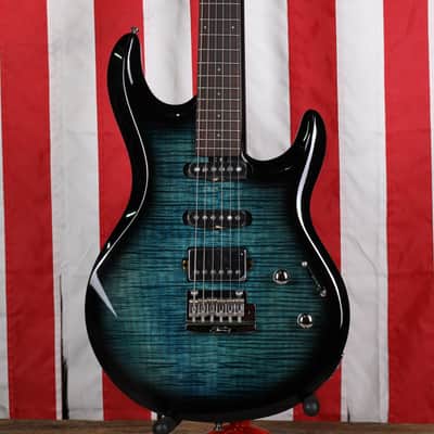 Sterling by Music Man Luke HSS - Yucatan Blue