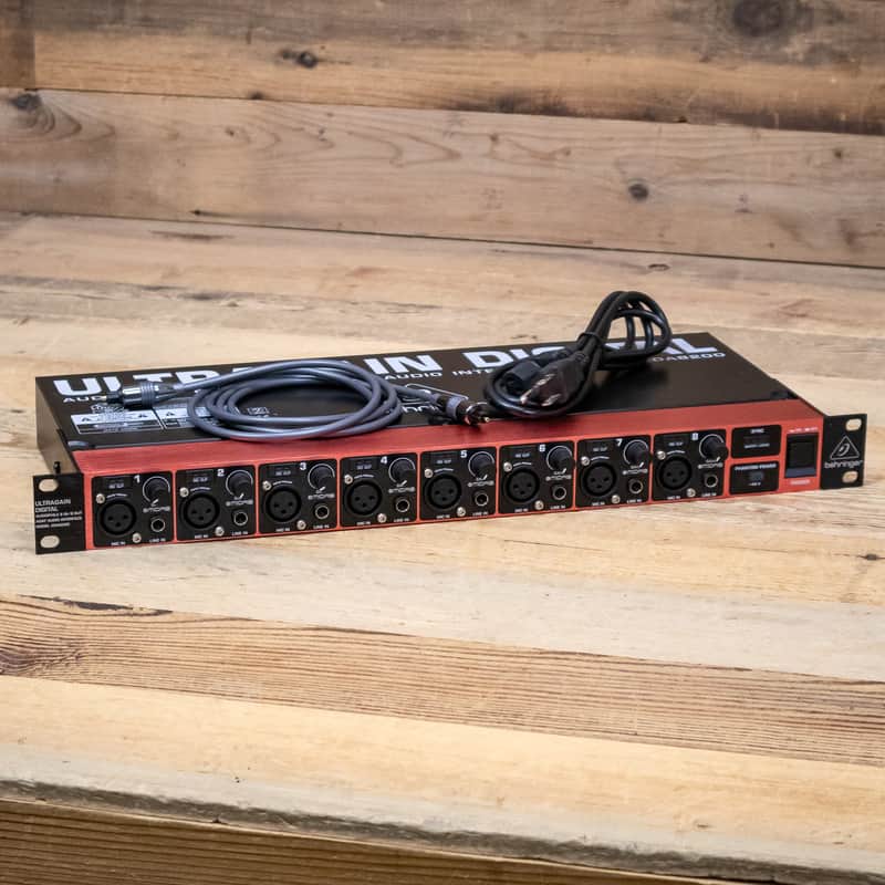 Immagine Behringer Ultragain Digital ADA8200 8-Channel ADAT Audio Interface U286821 - 1