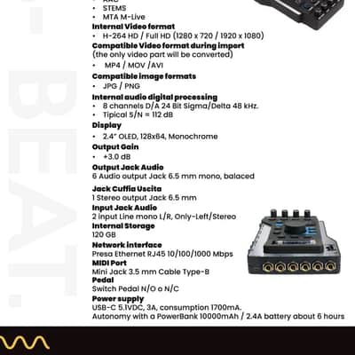 M-Live B.Beat 128GB Multitrack Audio and Video Player (737003) image 8