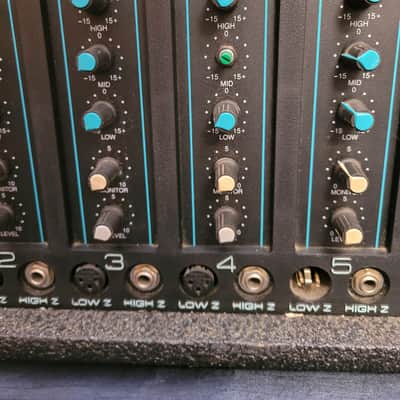 Peavey XR600C 6-Channel Mixer Amp Series 400BH 1994 image 6