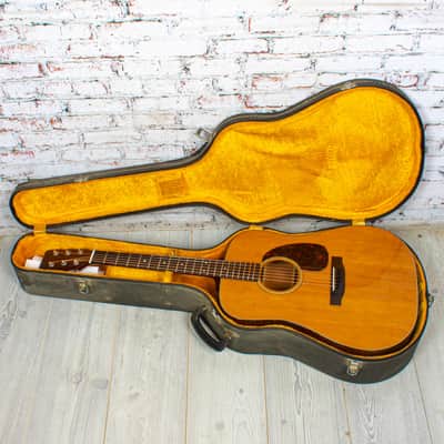 Martin 1966 D-18 Acoustic Guitar Natural - Repaired Side Cracks w/OHSC VINTAGE image 21
