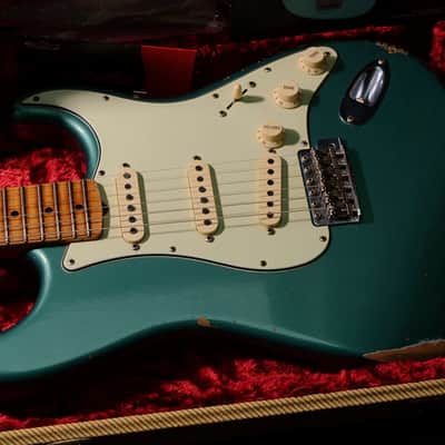 FENDER CUSTOM SHOP 56 Relic Stratocaster, pickups Poblano image 6
