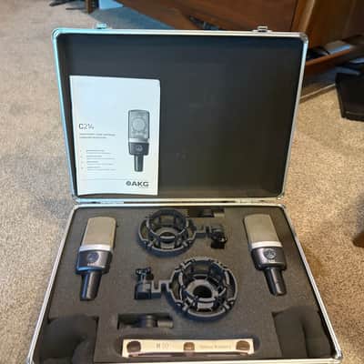 AKG C214 Stereo Matched Pair 2010s - Black image 2
