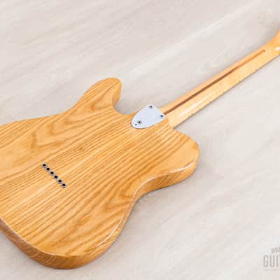 1975 Fender Telecaster Thinline Vintage Semi-Hollow Guitar Natural Ash w/ Seth Lover-Designed CuNiFe Wide Range, Case image 14