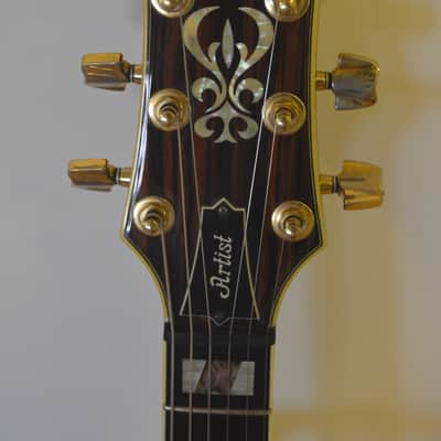 1985 Ibanez AR305AV Artist Super Edition (Antique Violin) image 10