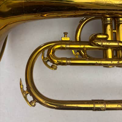 King 1120 Mellophone in F w/ Original Case & Accessories image 5